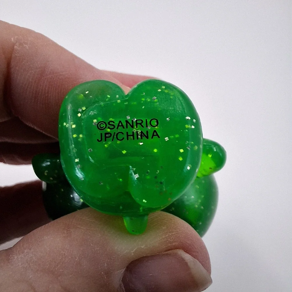 Hello Kitty Collectible Mini‎ Figure Series 1 Rare Green Glitter Alien Sanrio